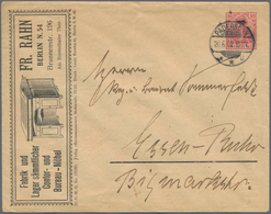Thematik: Anzeigenganzsachen / Advertising Postal Stationery: 1902, German Reich. Private Advert Cov - Non Classificati