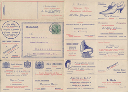 Thematik: Anzeigenganzsachen / Advertising Postal Stationery: 1907, German Reich. Letter Card 5pf Ge - Unclassified