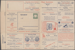 Thematik: Anzeigenganzsachen / Advertising Postal Stationery: 1907 (ca). Anzeigen-Kartenbrief 5 Pf W - Unclassified