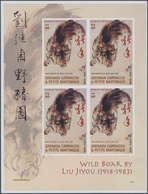 Thematik: Astrologie / Astrology: 2007, GRENADA-CARRIACOU: Chinese New Year Of The Boar Complete Set - Astrologie