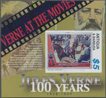 Thematik: Film-Kino / Film-cinema: 2005, ANTIGUA & BARBUDA: 100 Years Of Death Of Jules Verne IMPERF - Kino