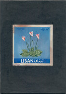 Thematik: Flora, Botanik / Flora, Botany, Bloom: 1964, Libanon, Issue Flowers, Artist Drawing (103x1 - Altri & Non Classificati