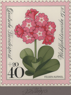 Thematik: Flora, Botanik / Flora, Botany, Bloom: 1975, Bund, Nicht Angenommener Künstlerentwurf (17x - Sonstige & Ohne Zuordnung