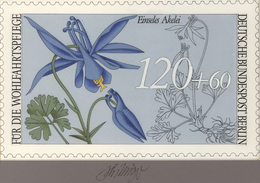 Thematik: Flora, Botanik / Flora, Botany, Bloom: 1983, Berlin, Nicht Angenommener Künstlerentwurf (2 - Other & Unclassified