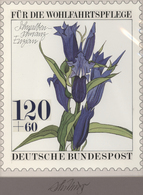 Thematik: Flora, Botanik / Flora, Botany, Bloom: 1983, Bund, Nicht Angenommener Künstlerentwurf (17x - Andere & Zonder Classificatie