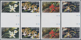 Thematik: Flora-Orchideen / Flora-orchids: 2001, BELIZE: Christmas 'Orchids' Complete Set Of Four (S - Orquideas