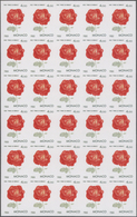 Thematik: Flora-Rosen / Flora-roses: 1992, MONACO: International Stamp Exhibition Genova 'ROSES' Com - Rosen