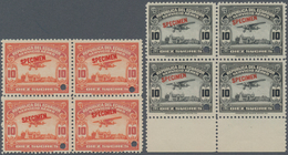 Thematik: Flugzeuge, Luftfahrt / Airoplanes, Aviation: 1929, ECUADOR: Airmail Issue 10s. (airplane O - Vliegtuigen