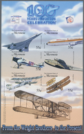 Thematik: Flugzeuge, Luftfahrt / Airoplanes, Aviation: 2003, MICRONESIA: 100 Years Of Aviation Celeb - Aerei