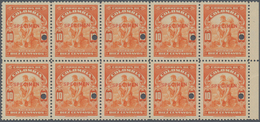 Thematik: Gold / Gold: 1935, COLOMBIA: Industry 10c. 'Gold Digger' (gold Mining) In Orange With Impr - Unclassified