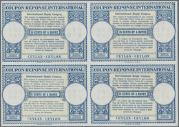 Thematik: I.A.S. / Intern. Reply Coupons: 1949/1953. Lot Of 2 Different Intl. Reply Coupons (London - Non Classificati
