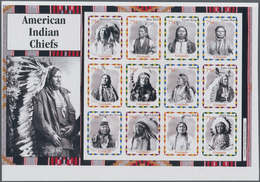 Thematik: Indianer / Native American: 2004, GRENADA: American Indian Chiefs Complete Set Of Twelve I - Unclassified