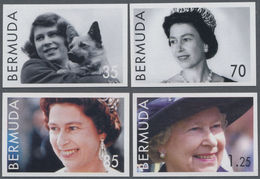 Thematik: Königtum, Adel / Royalty, Nobility: 2006, BERMUDA: 80th Birthday Of QEII Complete IMPERFOR - Familles Royales