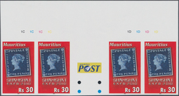 Thematik: Marke Auf Marke / Stamp On Stamp: 2010, MAURITIUS: World Exhibition EXPO 2010 Shanghai 30r - Stamps On Stamps