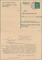 Thematik: Musik-Komponisten / Music-composers: 1933. Reply Card 8+8 Pf Beethoven With Striking Mispr - Musik