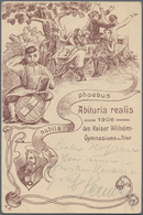Thematik: Musik-Musikinstrumente / Music Instruments: 1906, German Reich. Private Postcard 5p German - Música