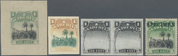 Thematik: Nahrung-Kaffee / Food-coffee: 1909, LIBERIA: Unusual Group Of The 1c. COFFEE PLANTATION (C - Food