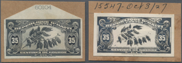 Thematik: Nahrung-Kaffee / Food-coffee: 1928, HAITI: Definitive Issue 35c. IMPERFORATE PROOF In Blac - Alimentación