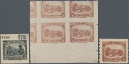 Thematik: Nahrung-Kaffee / Food-coffee: 1932/1944, COLOMBIA: Definitive Issue 5c. Brown 'Coffee Plan - Food