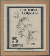 Thematik: Nahrung-Kaffee / Food-coffee: 1947, COLOMBIA: Photographic Essay For The Prepared 5c. Issu - Alimentation