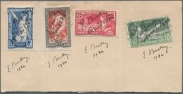 Thematik: Olympische Spiele / Olympic Games: 1924, Olympic Games Paris, 10c.-50c., Complete Set Of F - Other & Unclassified