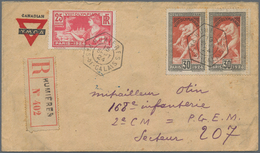 Thematik: Olympische Spiele / Olympic Games: 1924, France For Paris 1924. Registered Letter Imprinte - Other & Unclassified