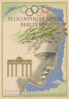 Thematik: Olympische Spiele / Olympic Games: 1936, German Reich. Impression "IV. Olympische / Winter - Other & Unclassified