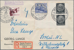 Thematik: Olympische Spiele / Olympic Games: 1936, German Reich. Special Registration Label "Berlin- - Andere & Zonder Classificatie
