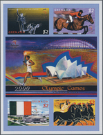 Thematik: Olympische Spiele / Olympic Games: 2000, GRENADA: Summer Olympics Sydney Complete Set Of F - Other & Unclassified