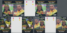 Thematik: Olympische Spiele / Olympic Games: 2016, JAMAICA: Summer Olympics Rio De Janeiro Complete - Other & Unclassified