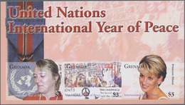 Thematik: Persönlichkeiten - Prinzessin Diana / Personalities - Princess Diana: 2004, GRENADA: Inter - Famous Ladies