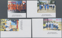 Thematik: Pfadfinder / Boy Scouts: 2005, LESOTHO: 80 Years Girl Guides In Lesotho Complete IMPERFORA - Otros & Sin Clasificación