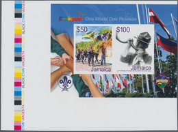 Thematik: Pfadfinder / Boy Scouts: 2007, JAMAICA: Centenary Of Scouting Complete Set Of Four In Vert - Other & Unclassified