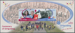 Thematik: Pfadfinder / Boy Scouts: 2010, Isle Of Man. IMPERFORATE Souvenir Sheet Of 2 For The Issue - Other & Unclassified