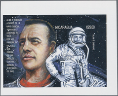 Thematik: Raumfahrt / Astronautics: 2000, NICARAGUA: Space Exploration Complete Set Of 16 In Two IMP - Sonstige & Ohne Zuordnung