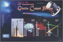 Thematik: Raumfahrt / Astronautics: 2006, Dominica. Imperforate Miniature Sheet Of 4 For The Series - Otros & Sin Clasificación