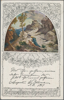 Thematik: Religion / Religion: 1917, German Reich. Private Postal Card 7½ Pf Germania "Schwesternspe - Other & Unclassified