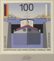 Thematik: Schiffe-Binnenschiffe / Ships- Inland Navigation: 1992, Bund, Nicht Angenommener Künstlere - Bateaux