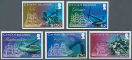 Thematik: Schiffe-Segelschiffe / Ships-sailing Ships: 2013, Cayman Islands. Complete Set "Anchors Of - Barcos