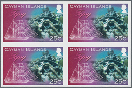 Thematik: Schiffe-Segelschiffe / Ships-sailing Ships: 2013, Cayman Islands. Imperforate Block Of 4 F - Ships