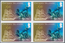 Thematik: Schiffe-Segelschiffe / Ships-sailing Ships: 2013, Cayman Islands. Imperforate Block Of 4 F - Barcos