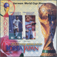 Thematik: Sport-Fußball / Sport-soccer, Football: 2003, Dominica. IMPERFORATE Souvenir Sheet (with T - Sonstige & Ohne Zuordnung