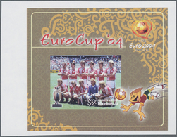 Thematik: Sport-Fußball / Sport-soccer, Football: 2004, MICRONESIA: European Football Championship I - Sonstige & Ohne Zuordnung