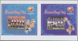 Thematik: Sport-Fußball / Sport-soccer, Football: 2004, ST. KITTS And GUYANA: European Football Cham - Sonstige & Ohne Zuordnung