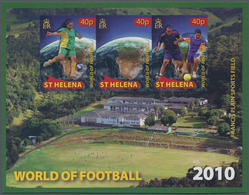 Thematik: Sport-Fußball / Sport-soccer, Football: 2010, ST. HELENA: Football World Championship In S - Other & Unclassified