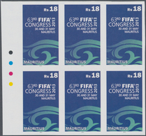 Thematik: Sport-Fußball / Sport-soccer, Football: 2013, MAURITIUS: 63rd FIFA Congress In Mauritius 1 - Sonstige & Ohne Zuordnung