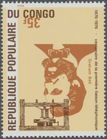 Thematik: Technik-Telefon / Technic-telephone: 1976, Congo, Centenary Of Telephone, 35fr. "Alexander - Télécom