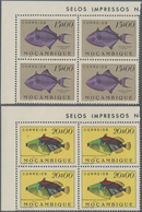 Thematik: Tiere, Fauna / Animals, Fauna: 1951, Fishes, 24 Values In Corner Blocks Of Four Mint Never - Sonstige & Ohne Zuordnung