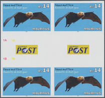 Thematik: Tiere, Fauna / Animals, Fauna: 2014, MAURITIUS: Natural Reserve 14r. Flying Fox (Pteropus - Other & Unclassified