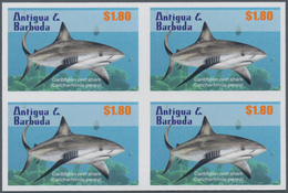 Thematik: Tiere-Fische / Animals-fishes: 2010, Antigua & Barbuda. IMPERFORATE Block Of 4 For The $1. - Pesci